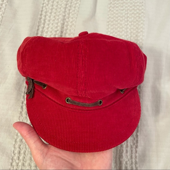Mudd Accessories - Vintage Mudd Newsboy Women’s Corduroy Hat
